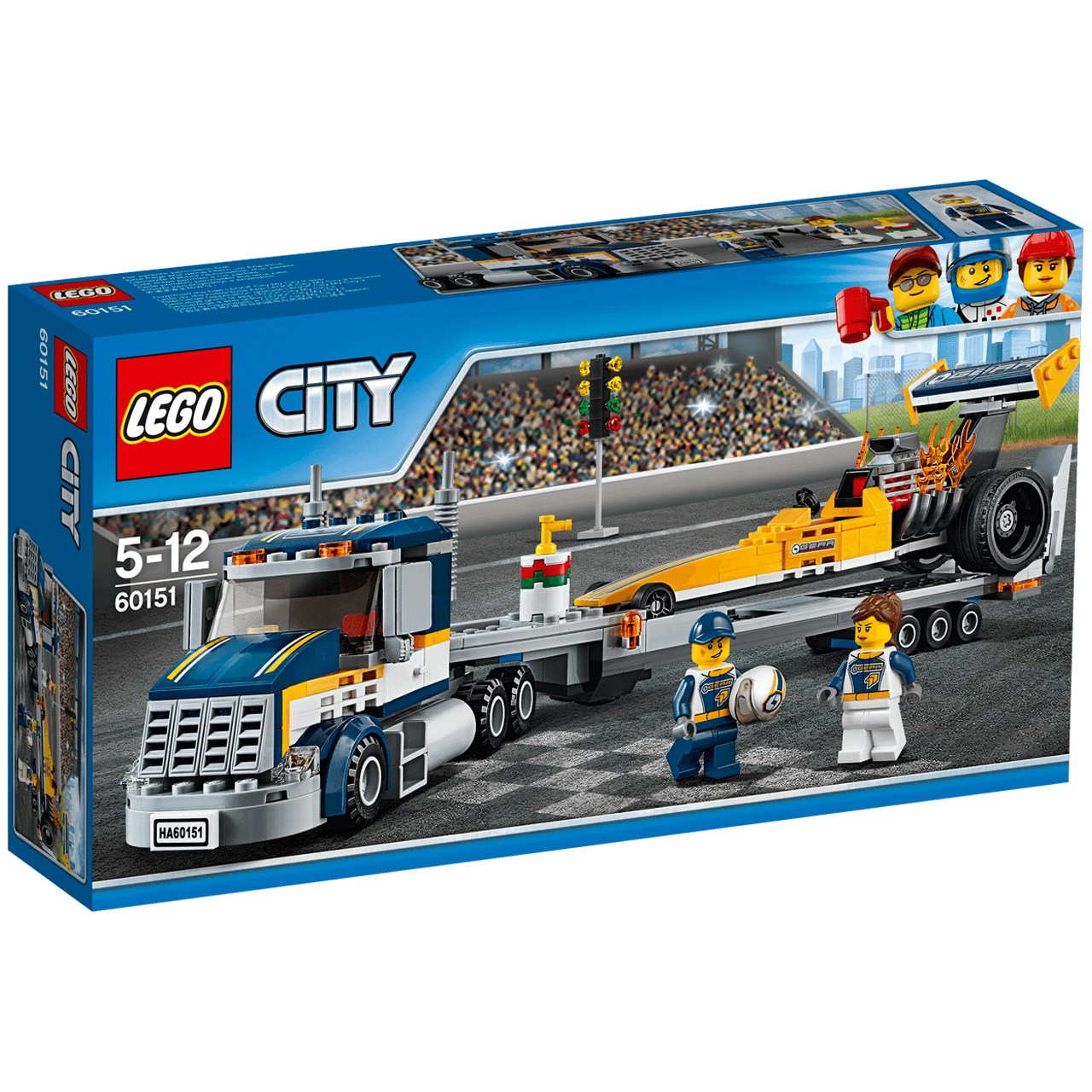 Lego dragster transporter 60151 clearance