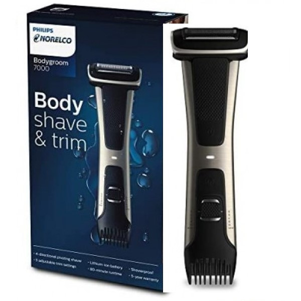 ماشین اصلاح  موی بدن فیلیپس مدل 49_BG7030  به همراه تیغ یدک