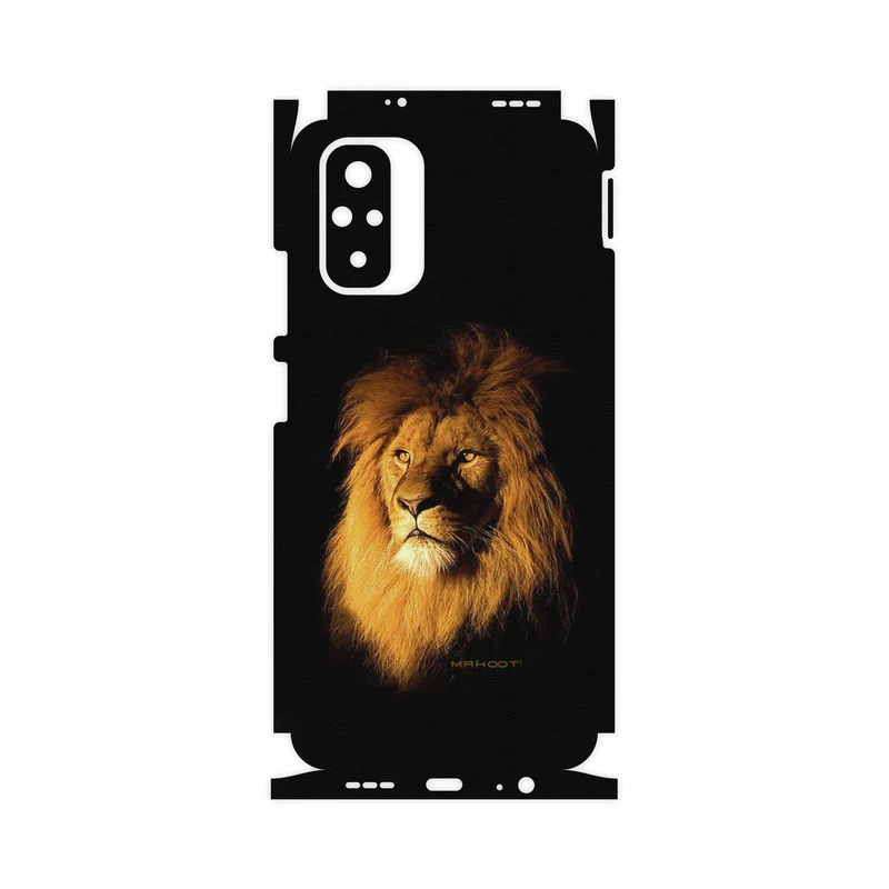 برچسب پوششی ماهوت مدل Lion-FullSkin مناسب برای گوشی موبایل شیائومی Redmi Note 10s