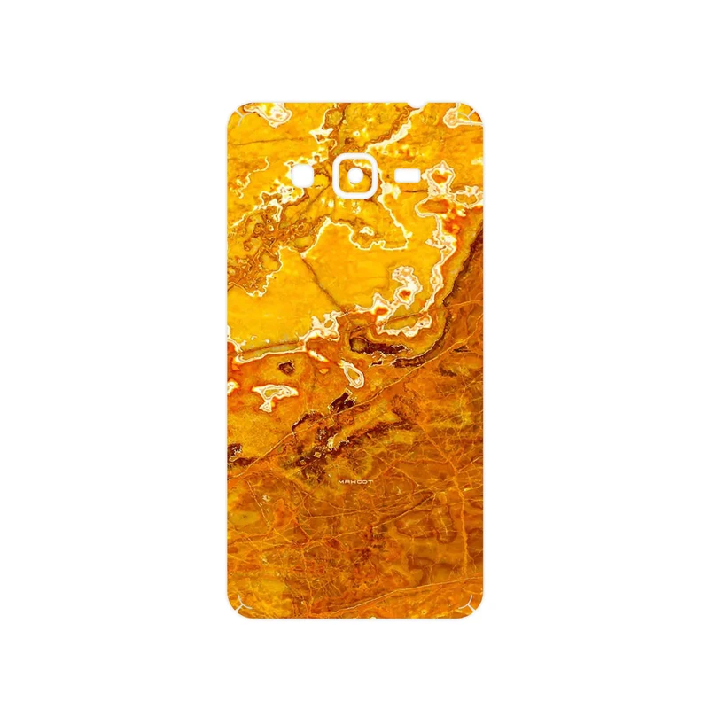 برچسب پوششی ماهوت مدل Gold Marble مناسب برای گوشی موبایل سامسونگ Galaxy Grand Prime