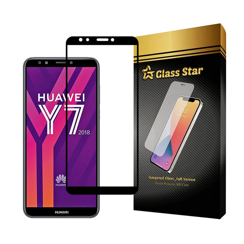محافظ صفحه نمایش گلس استار مدل FULSLGS مناسب برای گوشی موبایل هوآوی Y7 Prime 2018  / Y7 2018