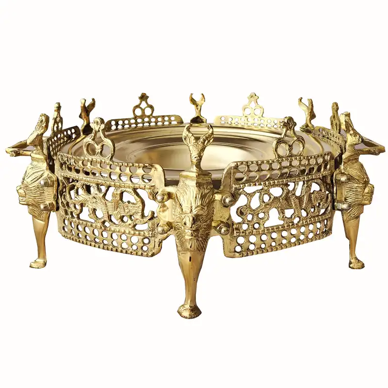 منقل برنجی مدل گوزنی