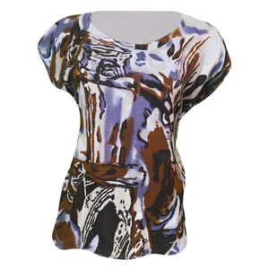 بلوز آستین کوتاه زنانه مدل ترلان