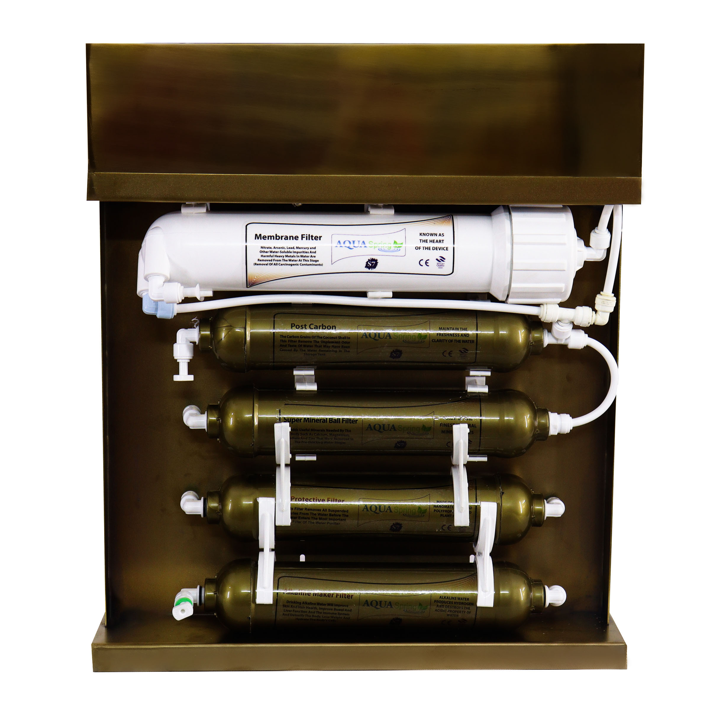 دستگاه تصفیه کننده آب آکوآ اسپرینگ مدل RO-S7-GZ 7008