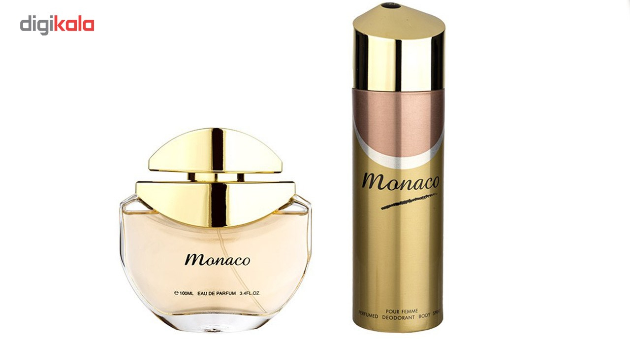 ست ادو پرفیوم زنانه امپر پرایو مدل Monaco حجم 100 میلی لیتر