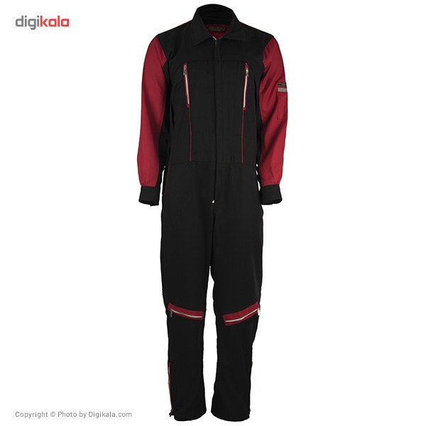 لباس کار خادم مدل مشکی قرمز
