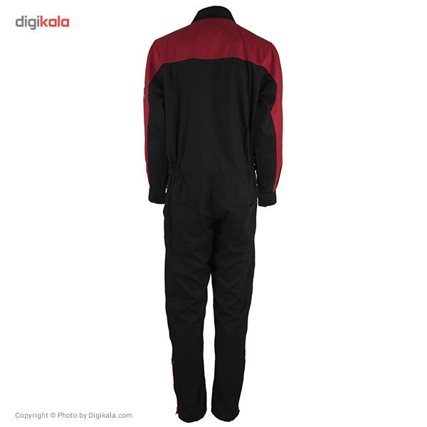 لباس کار خادم مدل مشکی قرمز