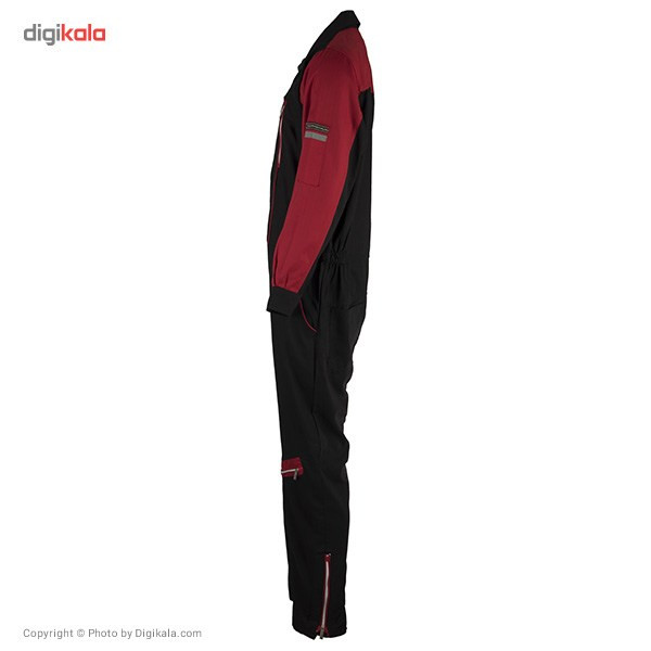 لباس کار خادم مدل مشکی قرمز