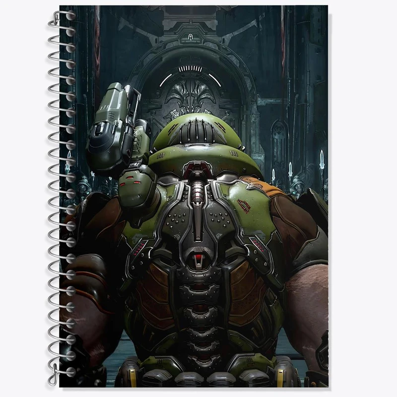 دفتر زبان 50 برگ خندالو مدل سه خط طرح قصر شهر سنتینل دووم اترنال کد 30596