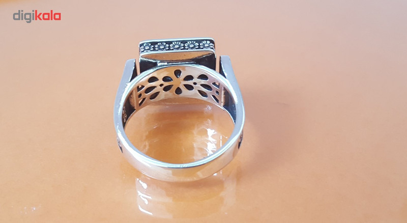 انگشتر نقره فیروزه بلو استون مدل 396110205