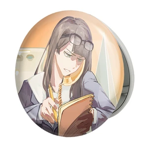 آینه جیبی خندالو طرح سادوکا انیمه مادوکا مجیکا Madoka Magica مدل تاشو کد 18392