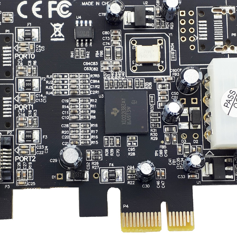 کارت تبدیل PCIE به 1394 مدل XI02213BZAY