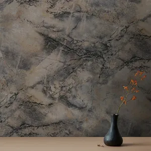 کاغذ دیواری مدل رگه دار پتینه 
