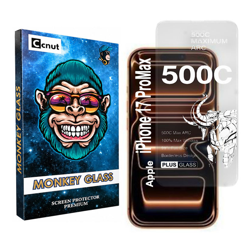 محافظ صفحه نمایش شیشه ای کوکونات مدل 500C-MNK مناسب برای گوشی موبایل اپل iPhone 17 ProMax