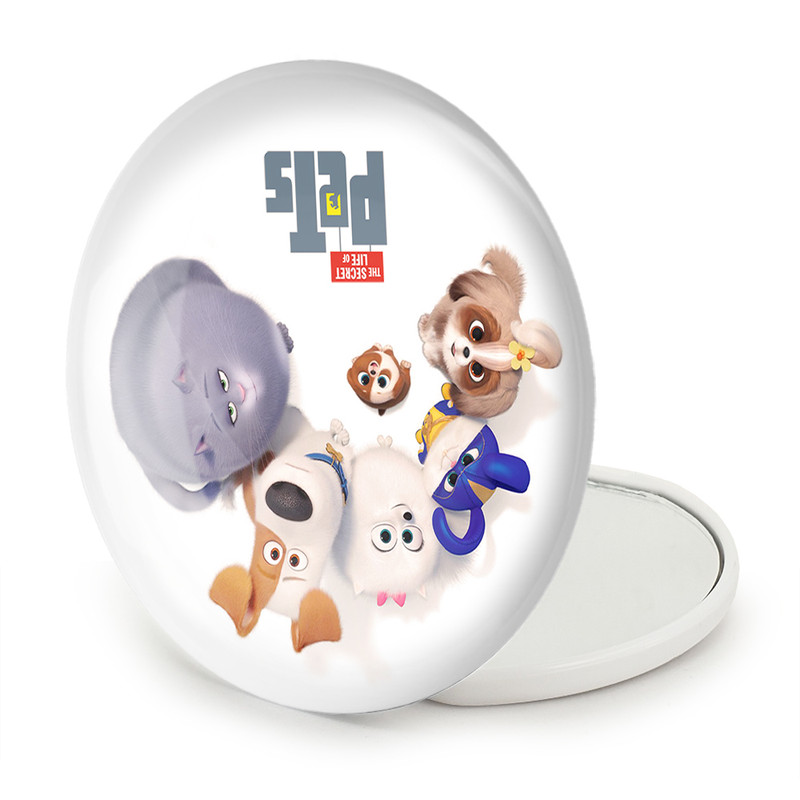 آینه جیبی خندالو طرح زندگی پنهان حیوانات خانگی The Secret Life of Pets مدل تاشو کد 10680 آینه جیبی خندالو طرح زندگی پنهان حیوانات خانگی The Secret Life of Pets مدل تاشو کد 10680