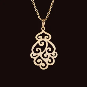 گردنبند نقره زنانه مدل h407