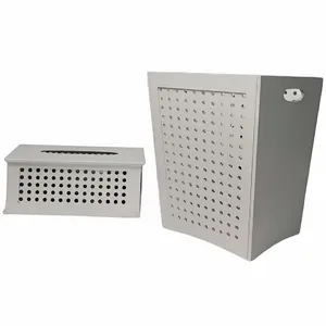 ست سطل و جای دستمال کاغذی مدل HSIRI1C