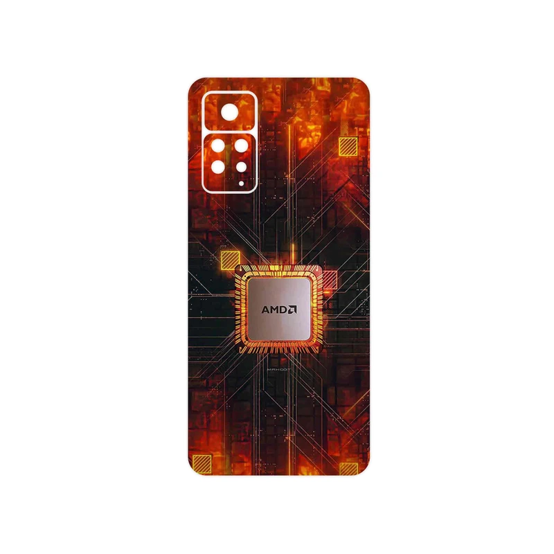 برچسب پوششی ماهوت مدل AMD مناسب برای گوشی موبایل شیائومی Redmi Note 11 Pro Plus 5G (India)