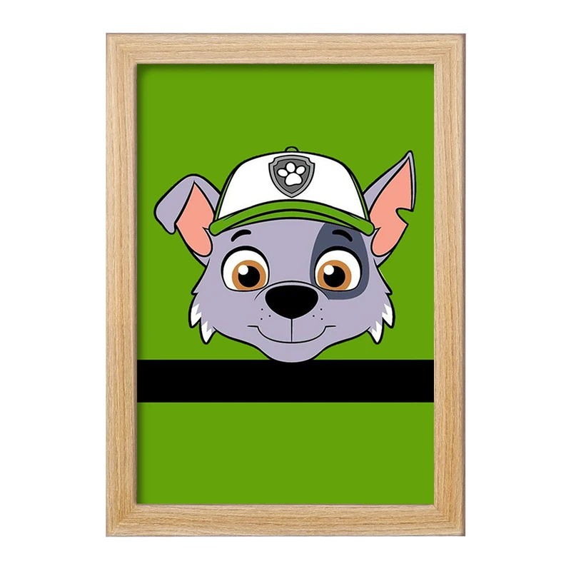 تابلو خندالو مدل انیمیشن سگ های نگهبان کد 26922