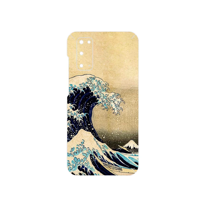 برچسب پوششی ماهوت مدل The Great Wave off Kanagawa of Hokusai مناسب برای گوشی موبایل سامسونگ Galaxy S20