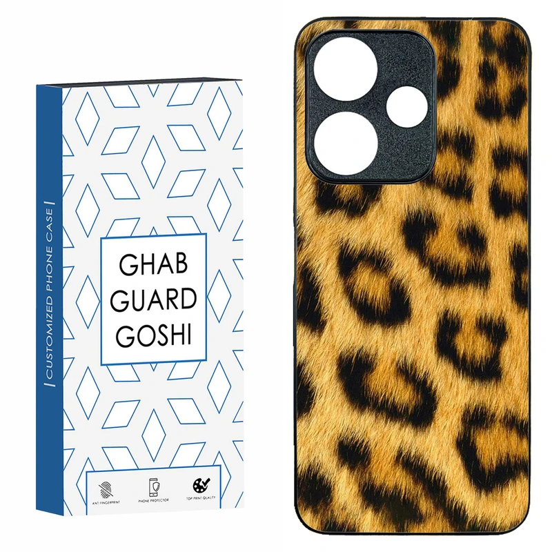 کاور قاب گارد گوشی طرح پلنگی کد TPU-074 مناسب برای گوشی موبایل شیائومی  REDMI 13  