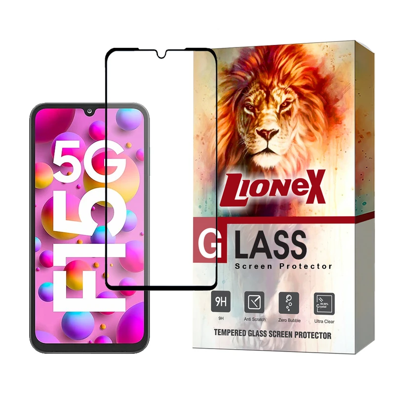 محافظ صفحه نمایش سرامیکی مات لایونکس مدل CRMBLUEL مناسب برای گوشی موبایل سامسونگ Galaxy F15 5G