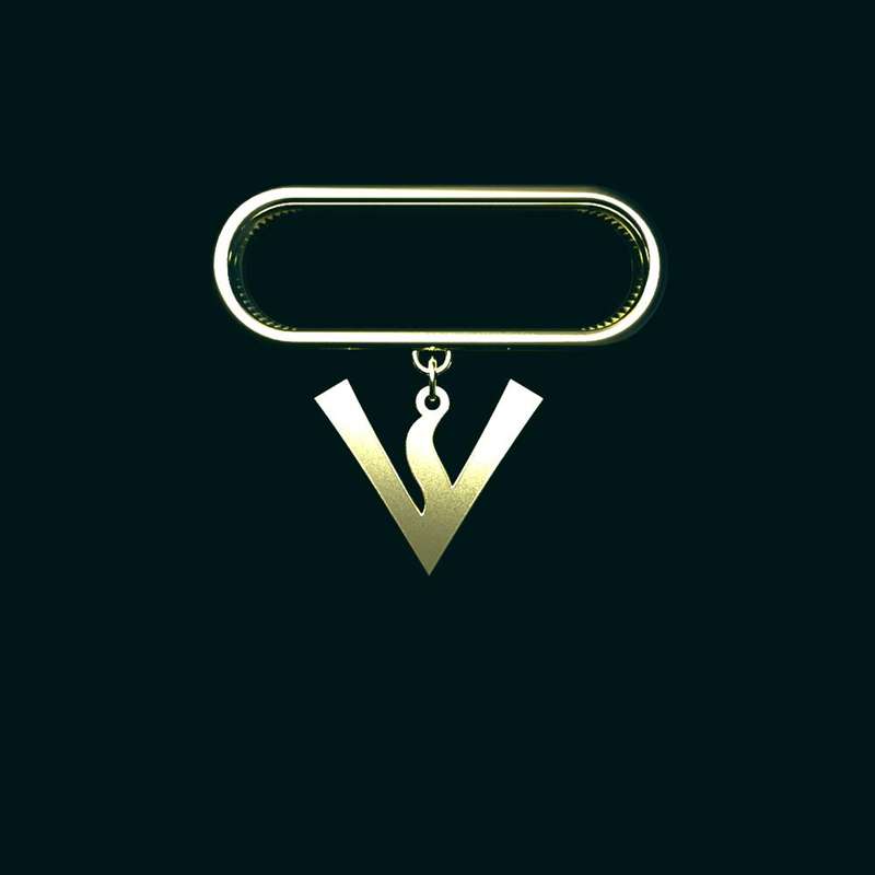 آویز ساعت طلا 18 عیار زنانه مدوپد مدل هندسی کد SK1-1880