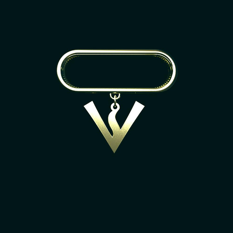 آویز ساعت طلا 18 عیار زنانه مدوپد مدل هندسی کد SK1-1880