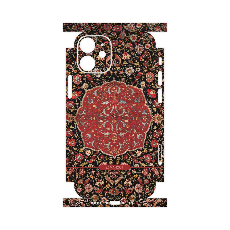 برچسب پوششی ماهوت مدل Persian-Carpet-Red-FullSkin مناسب برای گوشی موبایل اپل iPhone 12 mini