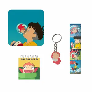 ست لوازم التحریر مدل انیمه پونیو مجموعه 4 عددی