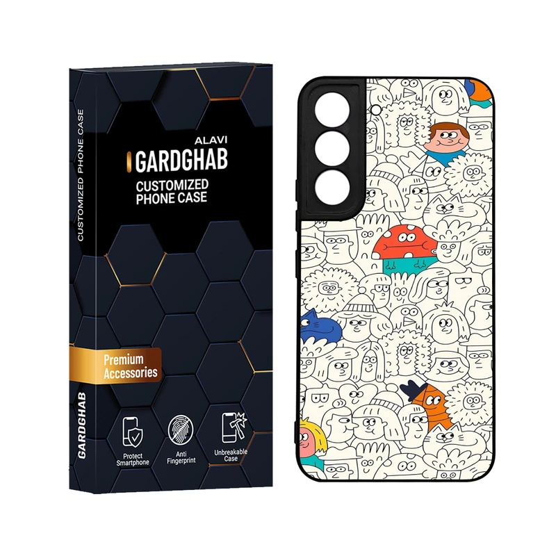 کاور گارد قاب علوی مدل ML مناسب برای گوشی موبایل سامسونگ Galaxy S22