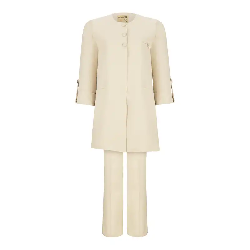 مانتو و شلوار زنانه السانا مدل نوا کد 185209