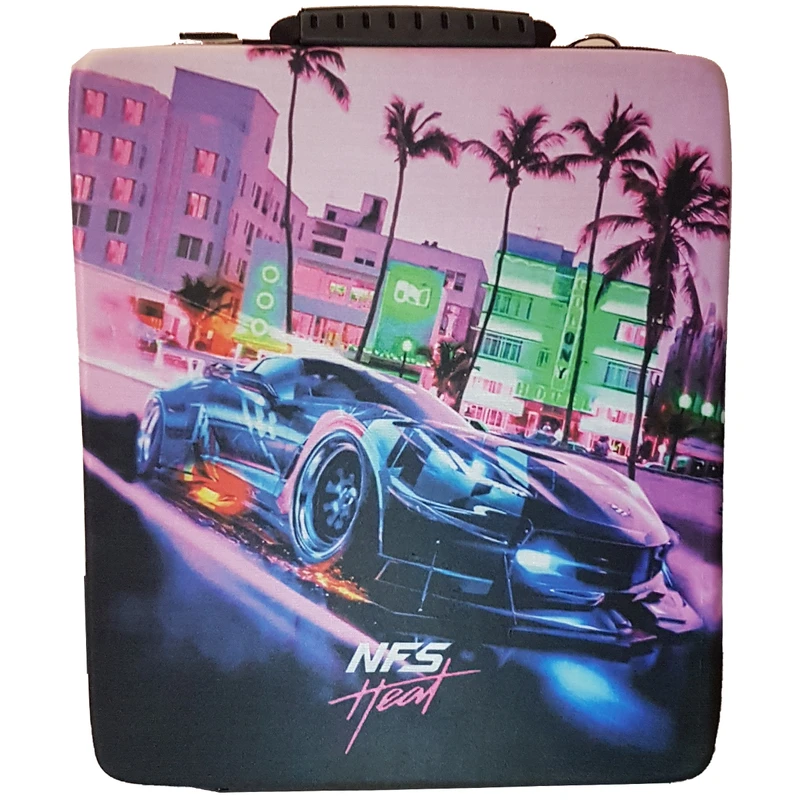 کیف حمل پلی استیشن 4 اسلیم و پرو طرح NEED FOR SPEED HEAT کد 72