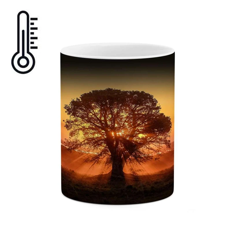 ماگ حرارتی کاکتی مدل منظره کد mgh14058