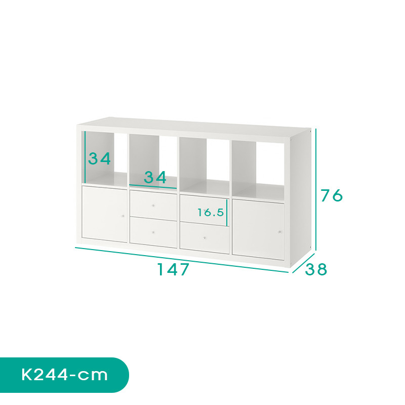 کتابخانه اسمردیس مدل K244 - MDF کتابخانه اسمردیس مدل K244 - MDF