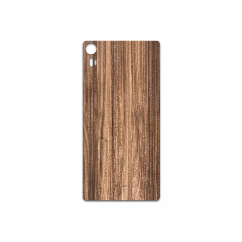 برچسب پوششی ماهوت مدل Light Walnut Wood مناسب برای گوشی موبایل لنوو Vibe Shot