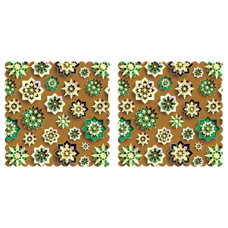 رومیزی رنس مدل T3-42074 سایز 40x40 سانتی متر مجموعه 2 عددی