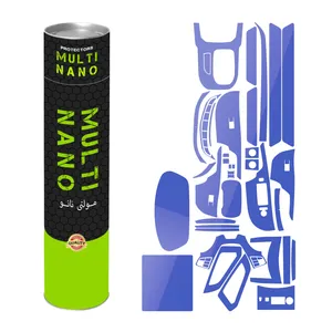 برچسب محافظ مانیتور و کنسول خودرو مولتی نانو مدل X-F1T مناسب برای هایما S7 پلاس مجموعه 33 عددی