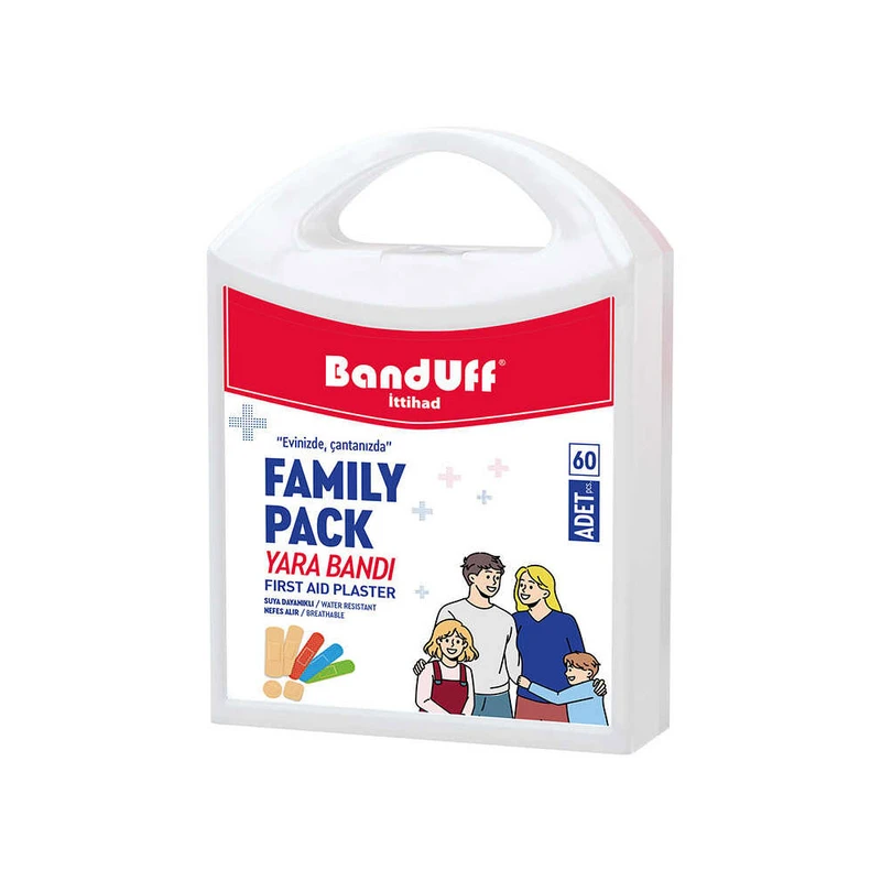 چسب زخم بندوف مدل Aile Seti بسته 60 عددی