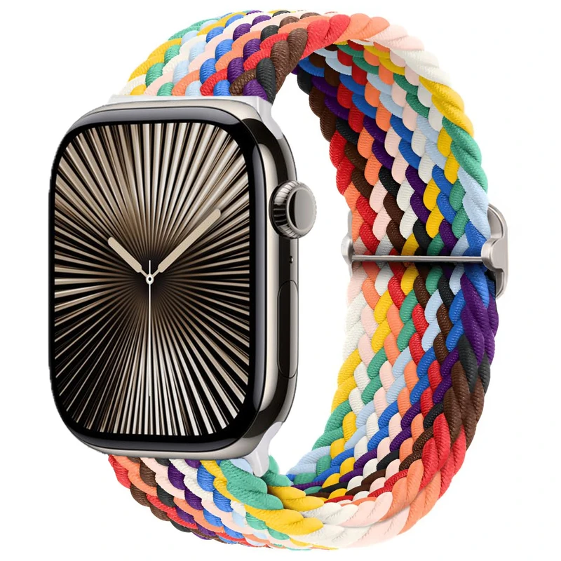 بند گوف مدل Braided-Multi مناسب برای اپل واچ سری 10 سایز 42 میلی متری