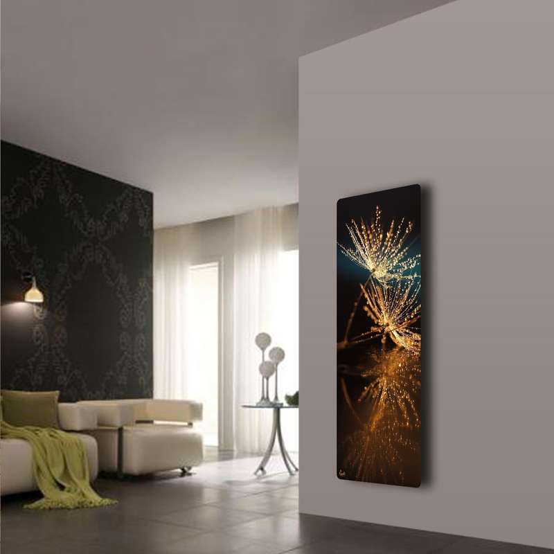 رادیاتور شیشه ای آترین مدل A098 سایز 60 × 175 سانتی متر