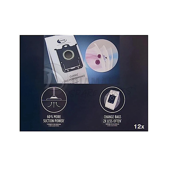 پاکت جاروبرقی آ ا گ مدل GR201S بسته  4 عددی مناسب براى جاروبرقى هاى فيليپس الكترولوكس