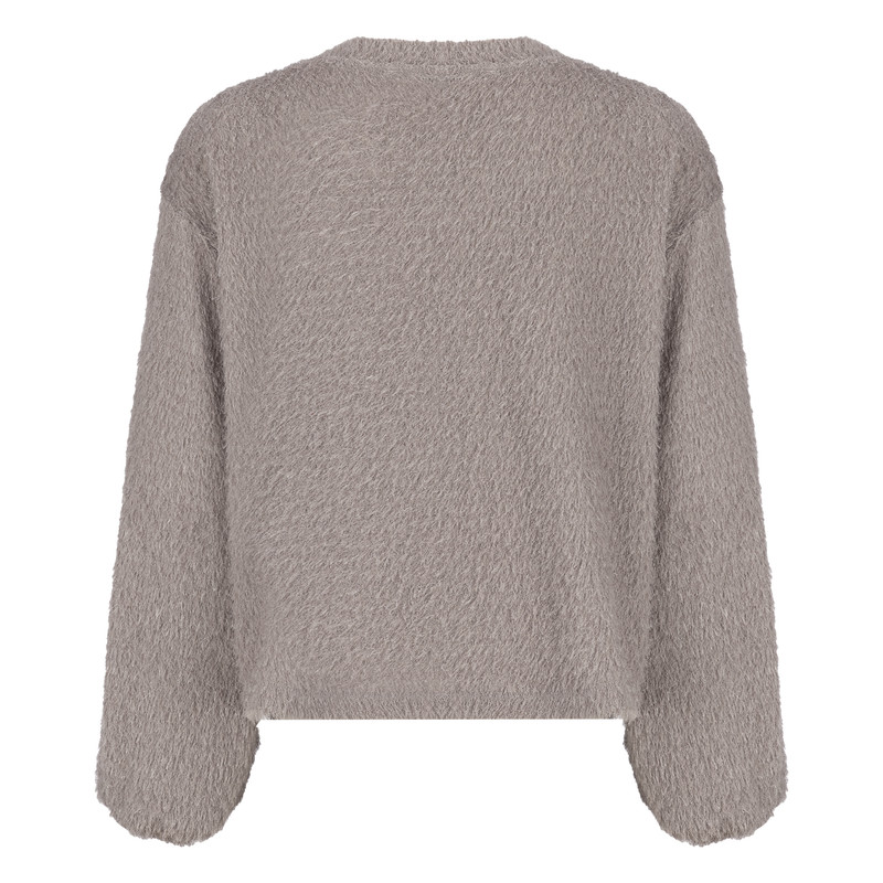 بلوز آستین بلند زنانه سرژه مدل 203455 رنگ یاسی