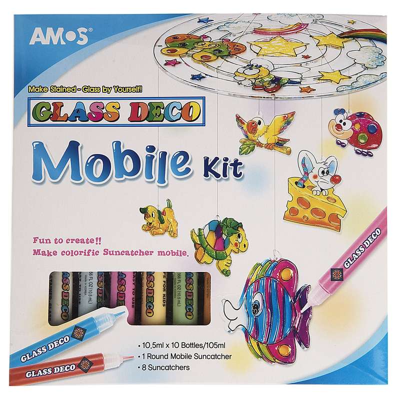بسته ساخت آویز آموس سری Glass Deco مدل Mobile Kit