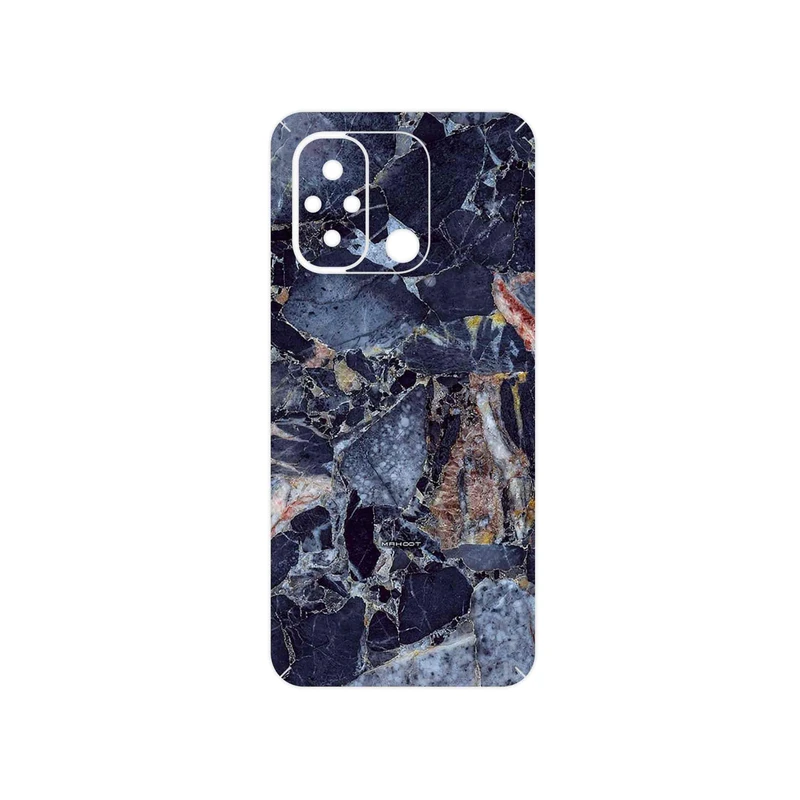 برچسب پوششی ماهوت مدل Broken black marble مناسب برای گوشی موبایل شیائومی Redmi 12C