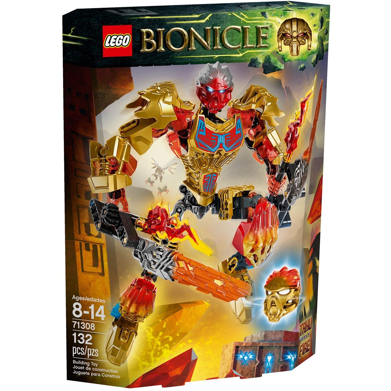 لگو سری Bionicle مدل Tahu Uniter Of Fire 71308