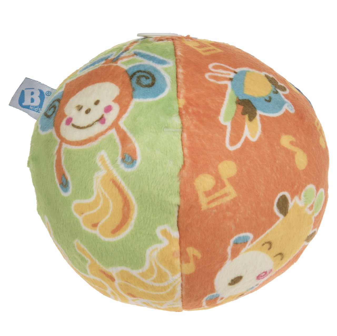 جغجغه بلو باکس مدل Jingle N Roll Plush Ball