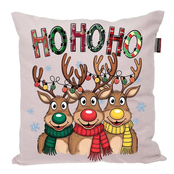 کوسن پاد آفرین مدل کریسمس طرح گوزن کد PK30360