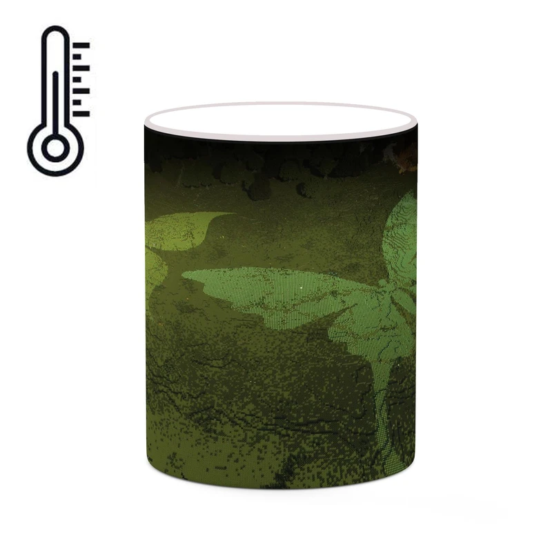 ماگ حرارتی کاکتی طرح ماینکرافت minecraft مدل mgh41597