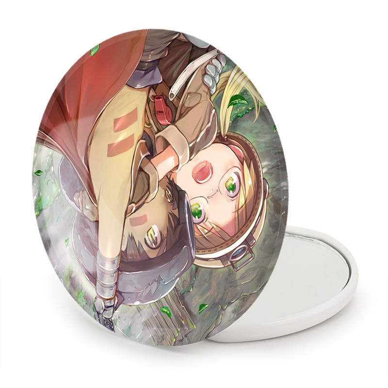 آینه جیبی خندالو طرح ریگ و ریکو انیمه ساخته شده در پرتگاه Made in Abyss مدل تاشو کد 22086 آینه جیبی خندالو طرح ریگ و ریکو انیمه ساخته شده در پرتگاه Made in Abyss مدل تاشو کد 22086